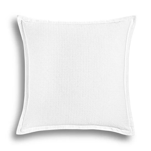 SKY 3-Piece Woven Lattice Duvet Set, White Size Full/Queen New w/Tag Retail $260 - Picture 11 of 13